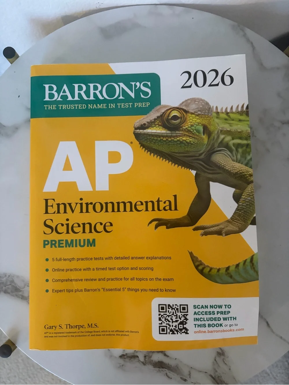 AP Environmental Science Premium 2026 - Yellow/Green